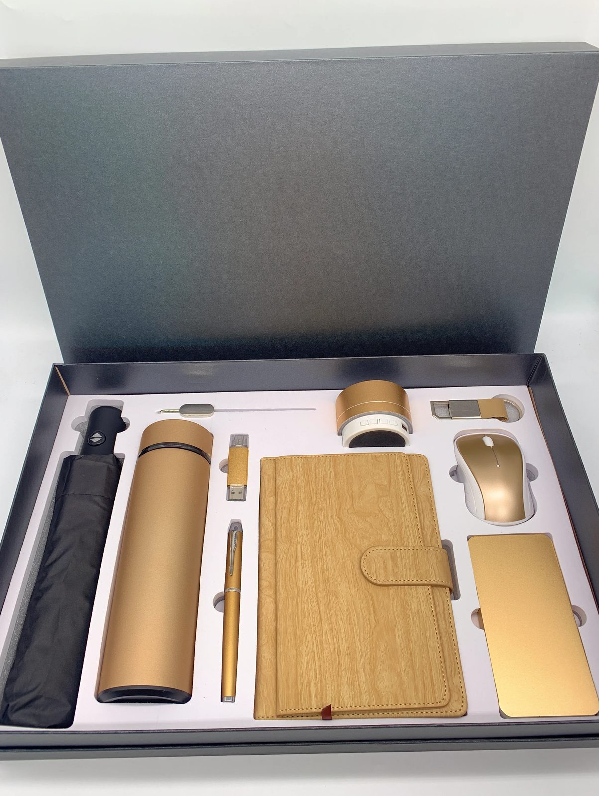Premium Corporate Gift Set with Umbrella, Tech Accessories & Stationery gallery 3