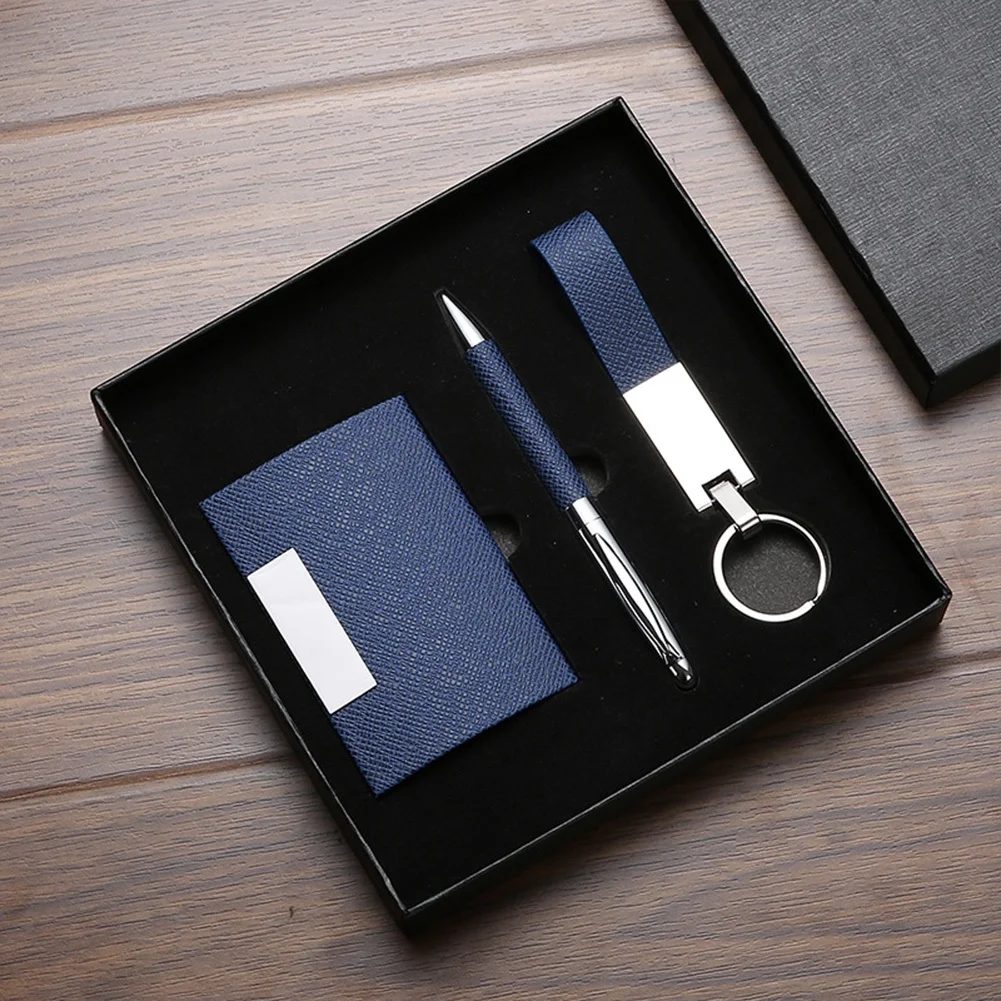 PU + metal card  holder Gift Set gallery 1