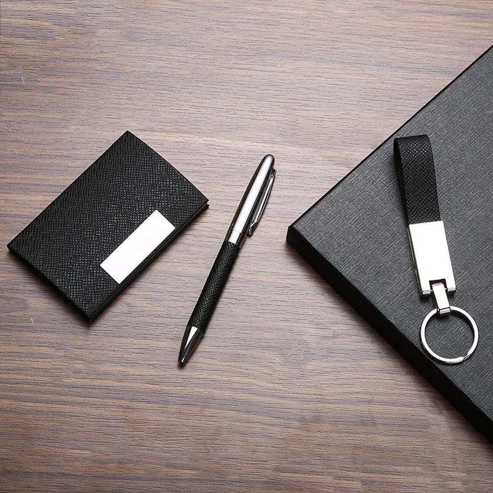 PU + metal card  holder Gift Set gallery 4