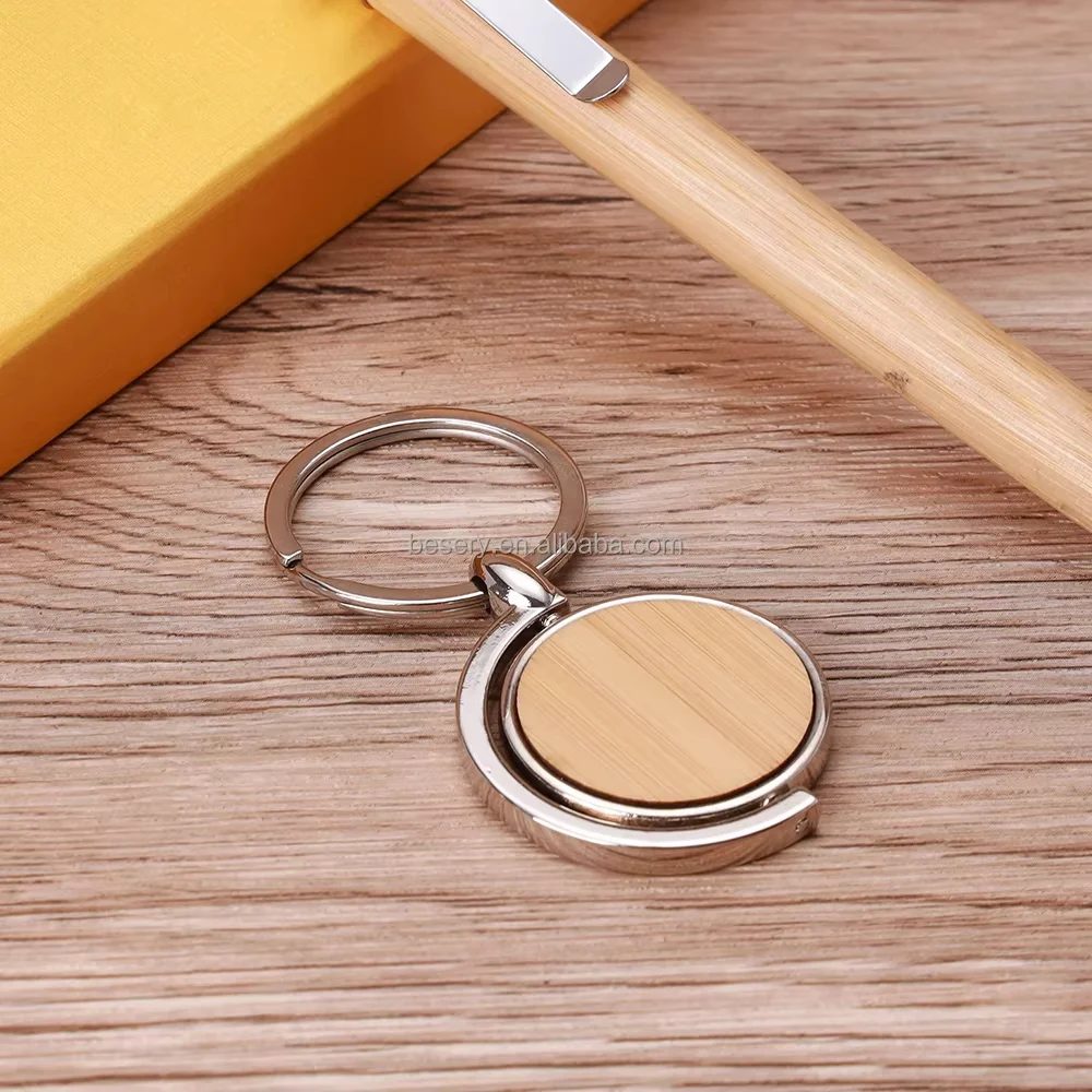 Bamboo keychain Gift Set gallery 3
