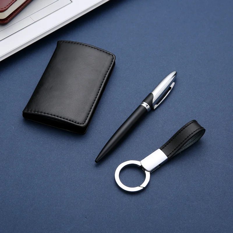 PU + metal card  holder Gift Set gallery 5