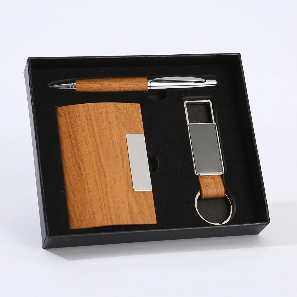 Bamboo keychain Gift Set gallery 4
