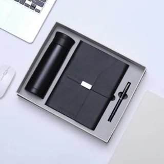 304 Stainless Steel Bottle, A5 Notebook & Pen Corporate Gift Set gallery 1