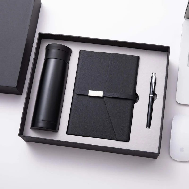 304 Stainless Steel Bottle, A5 Notebook & Pen Corporate Gift Set gallery 2