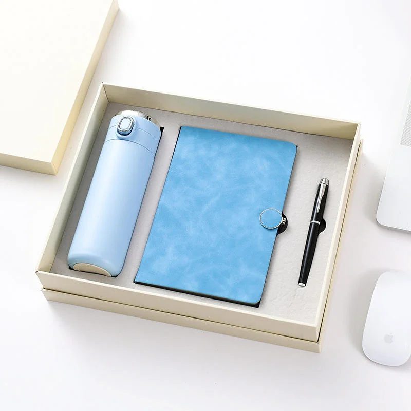 One Click Bottle, A5 Perfect Binding Notebook and Metal Pen Gift Set gallery 4