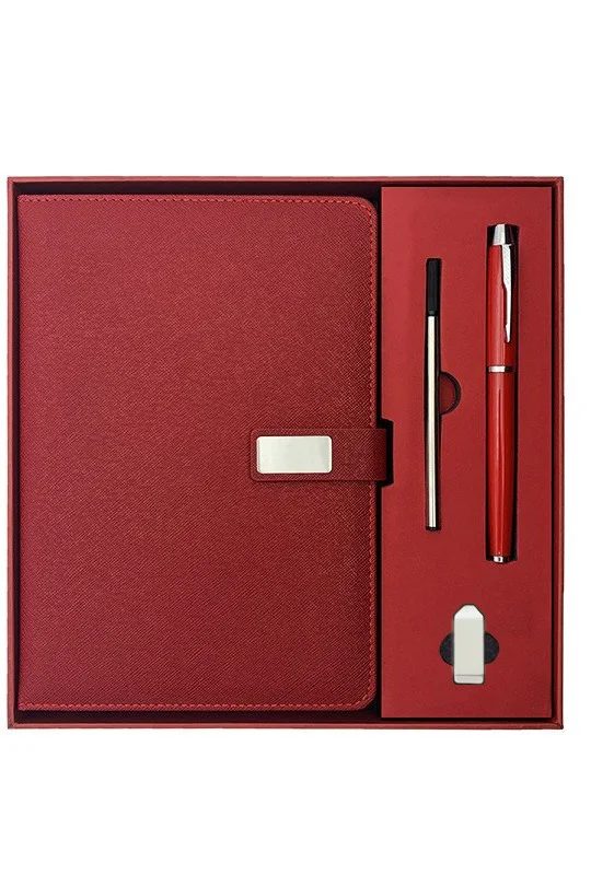 Custom A5 Notebook, 16GB USB Drive & Metal Pen Business Gift Set gallery 1