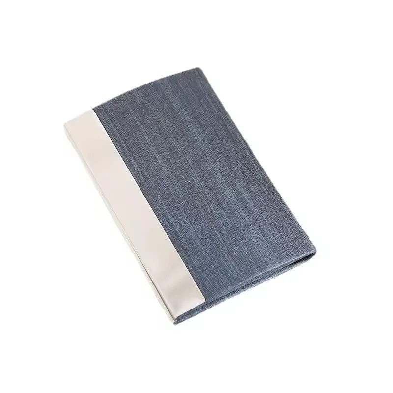 A5 Perfect Binding Notebook, Cardholder, PU + Metal Keychain and Metal Pen Gift Set gallery 1