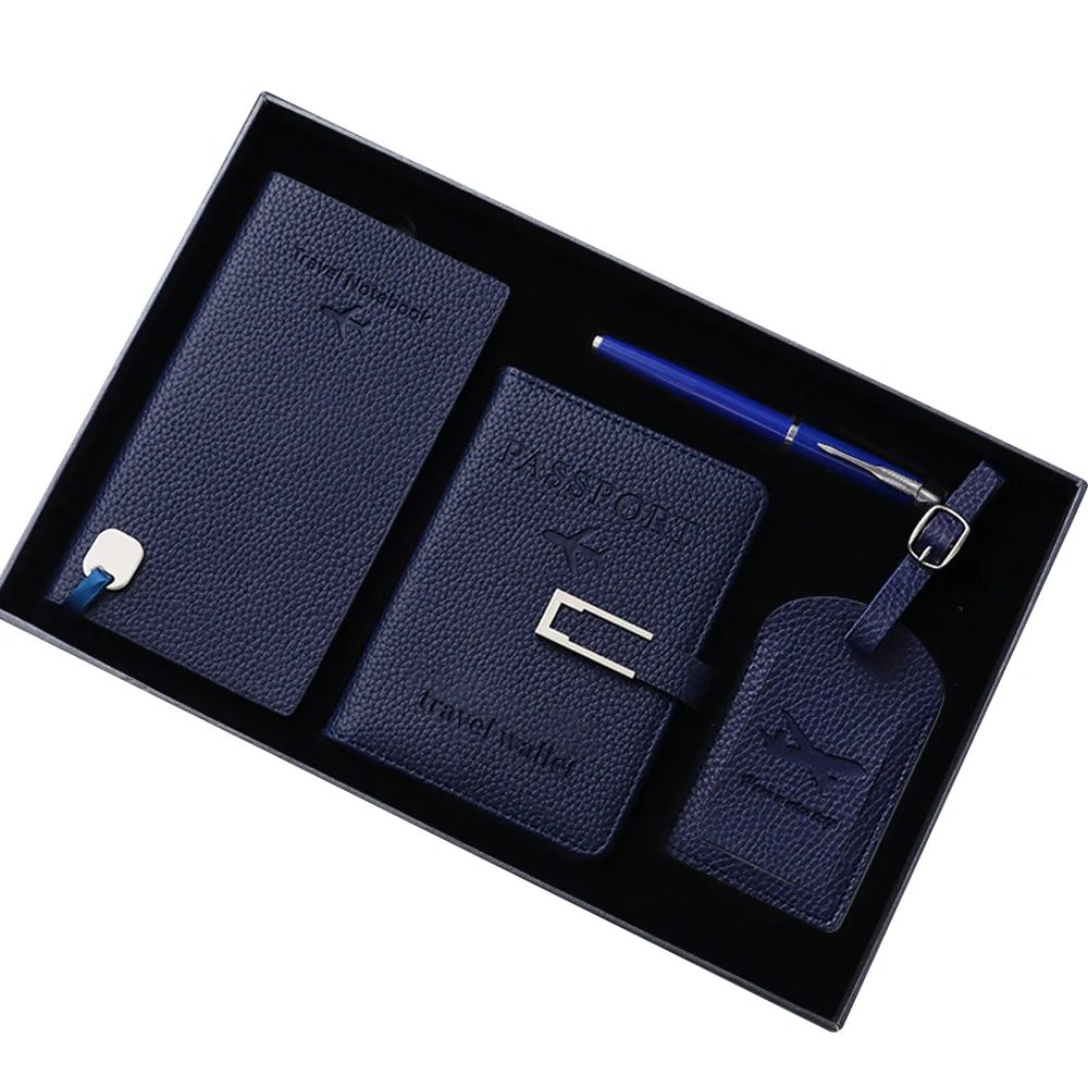A6 Notebook, Passport Holder, Luggage Tags and Pen Gift Set gallery 2