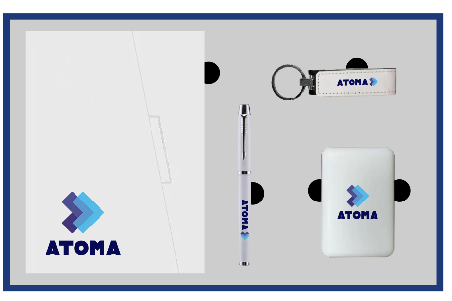 A5 Notebook, Pen, USB 16GB and Power Bank 10,000mAh Gift Set