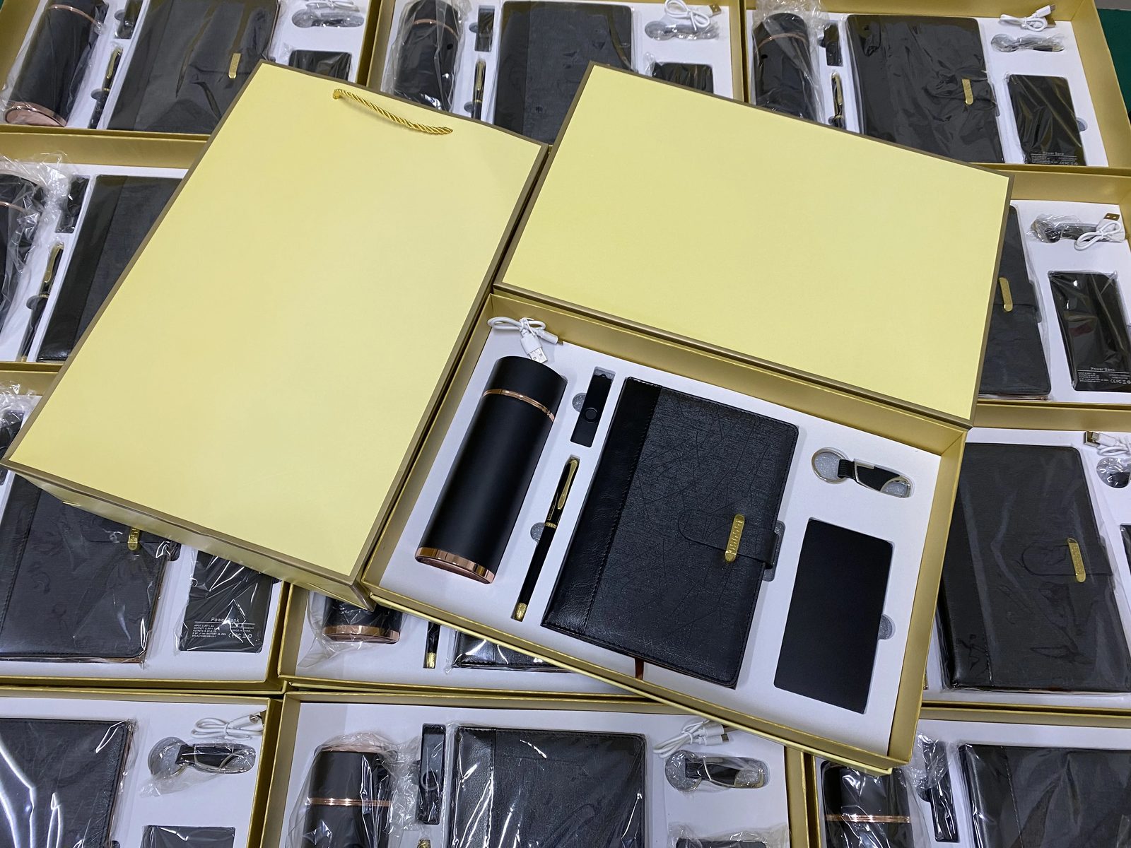 Premium Corporate Gift Set with Stainless Steel Bottle, Power Bank & Accessories gallery 4