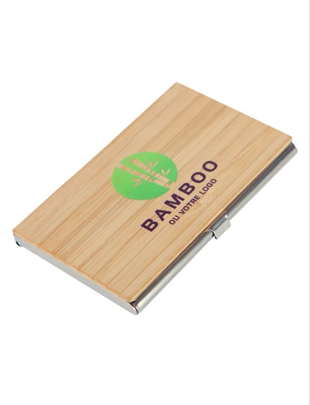 Bamboo Executive Gift Set with Wireless Power Bank & Speaker