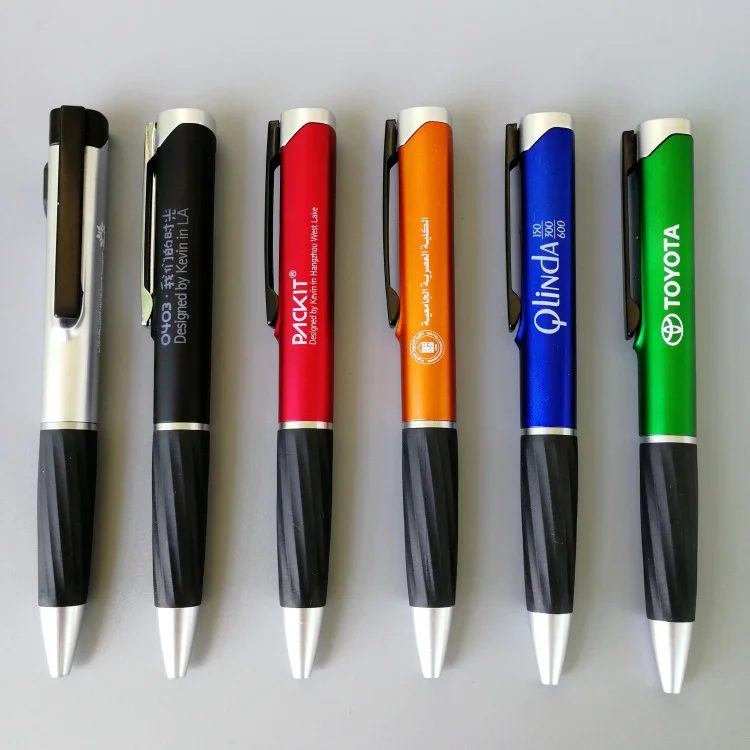 Light up logo pen
