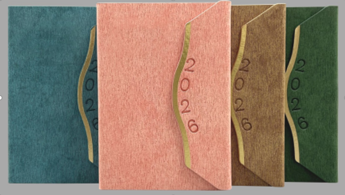 Custom Leather A5 Notebook – Promotional Gift with English Pages