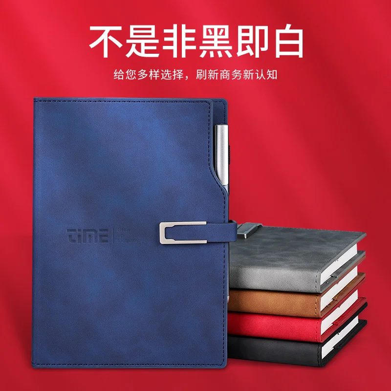Custom PU Leather A5 Notebook with 80g Wood-Free Paper gallery 1