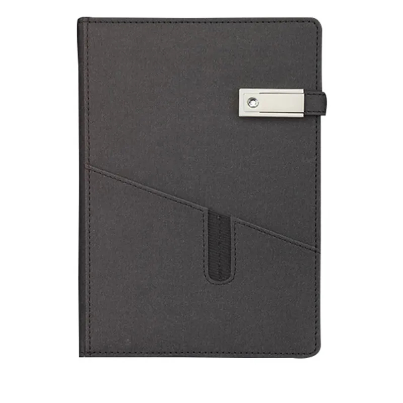 A5 Notebook with pocket on the cover