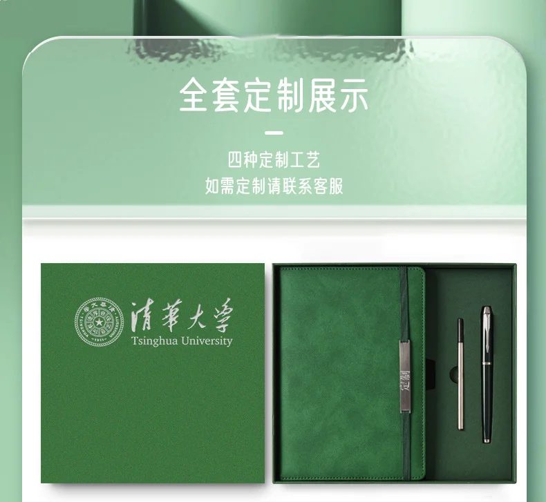 Custom PU Leather A5 Notebook with Ribbon Bookmark gallery 3