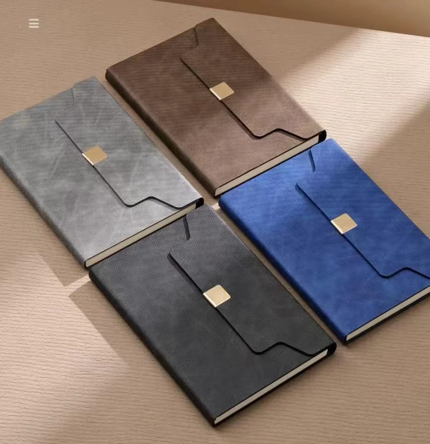 Custom PU Leather A5 Notebook with 80g Wood-Free Paper