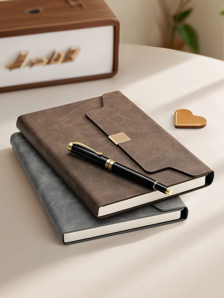 Custom PU Leather A5 Notebook with 80g Wood-Free Paper gallery 1