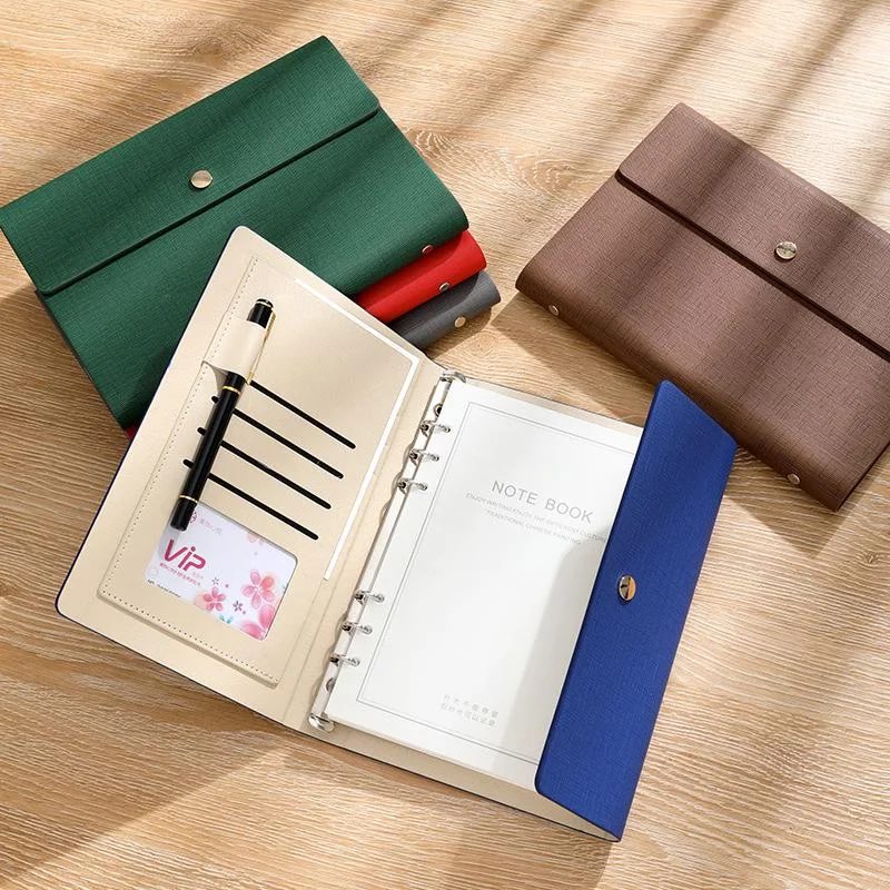 Loose-Leaf Inner Pages with 3 Folds – Customizable Promotional Notebook Refill