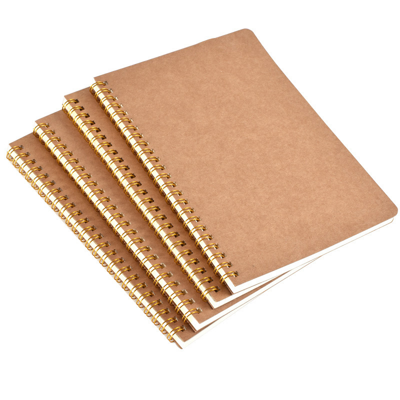 Metal coil notebook