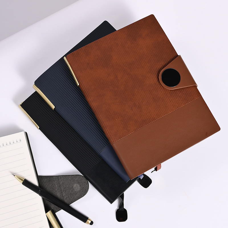 Perfect Binding PU Leather Notebook