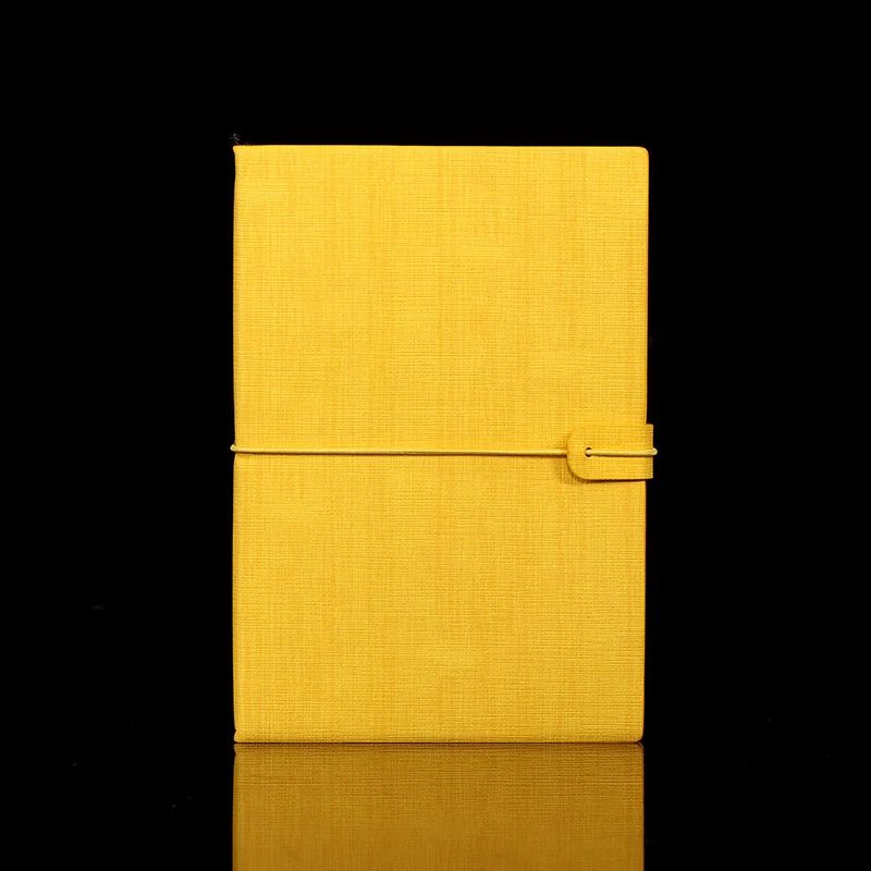 Personalized PU Leather Notebook with Ribbon Bookmark gallery 2
