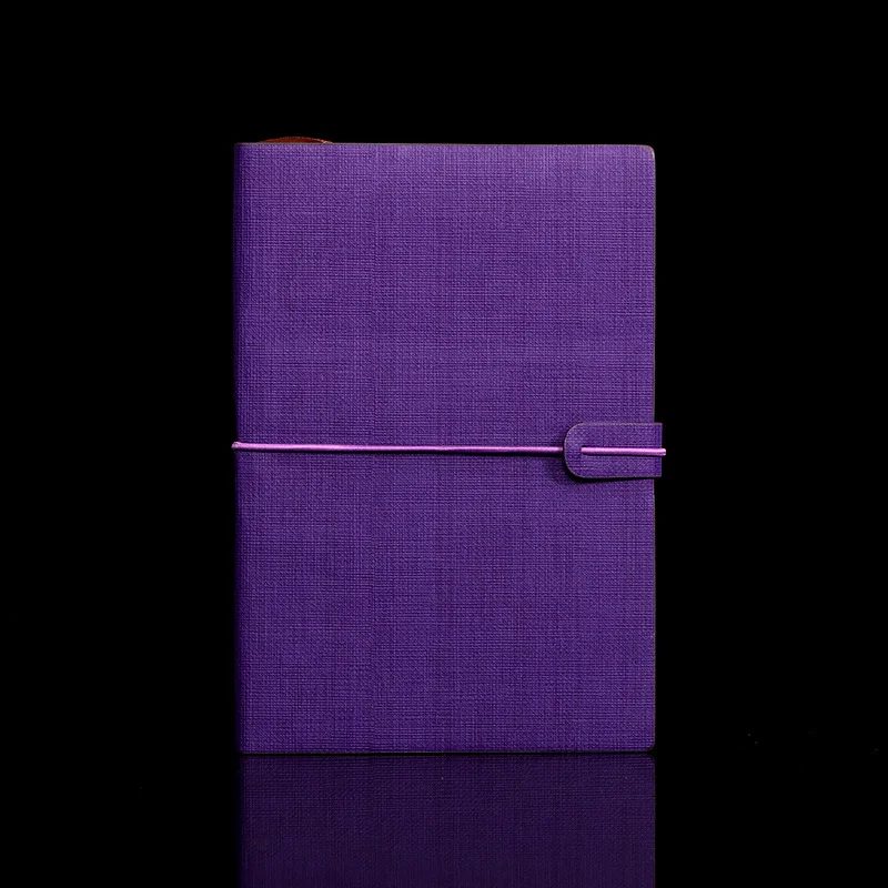 Personalized PU Leather Notebook with Ribbon Bookmark gallery 3