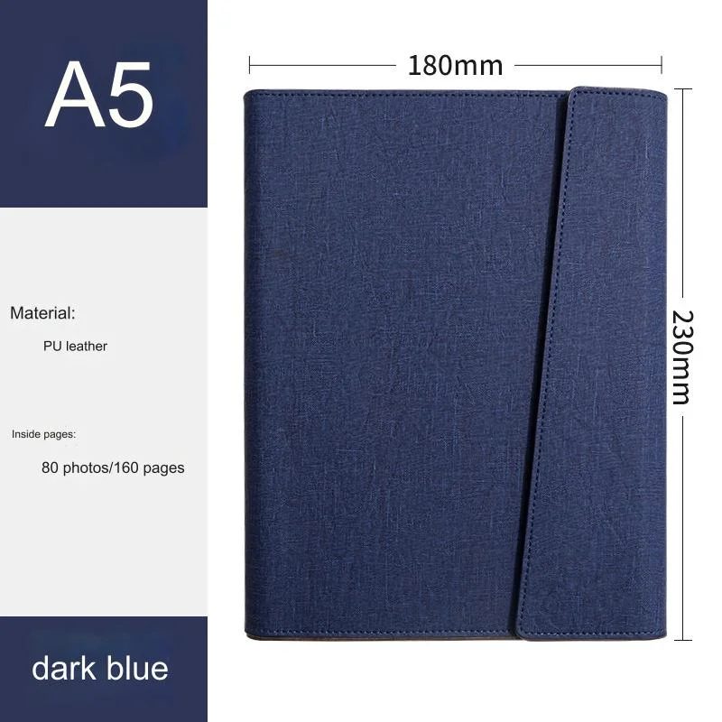 Loose-Leaf Inner Pages with 3 Folds – A5 Refill Paper for Custom Promotional Gifts gallery 2