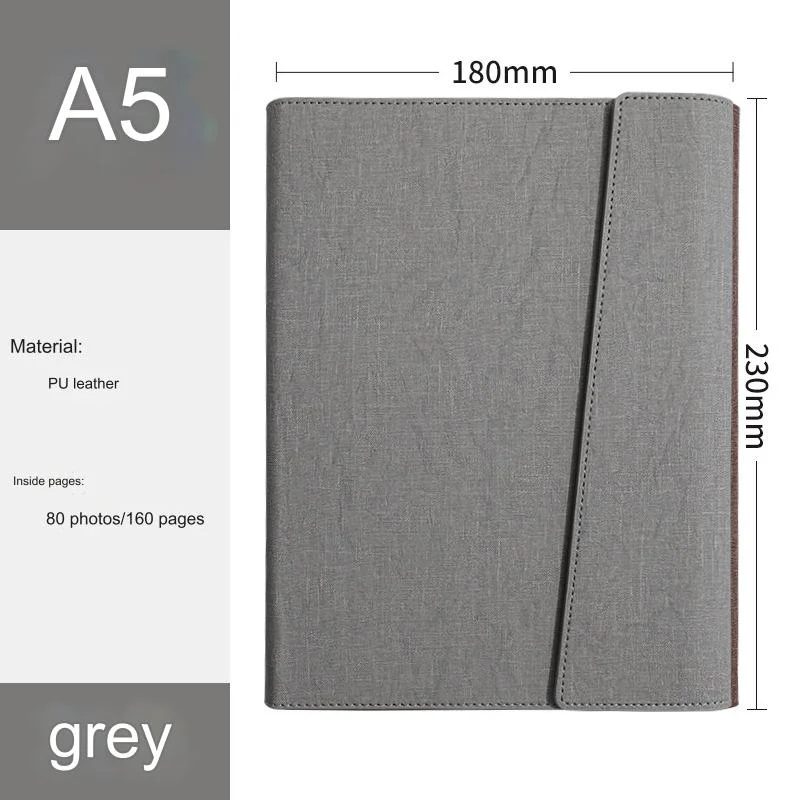Loose-Leaf Inner Pages with 3 Folds – A5 Refill Paper for Custom Promotional Gifts gallery 3
