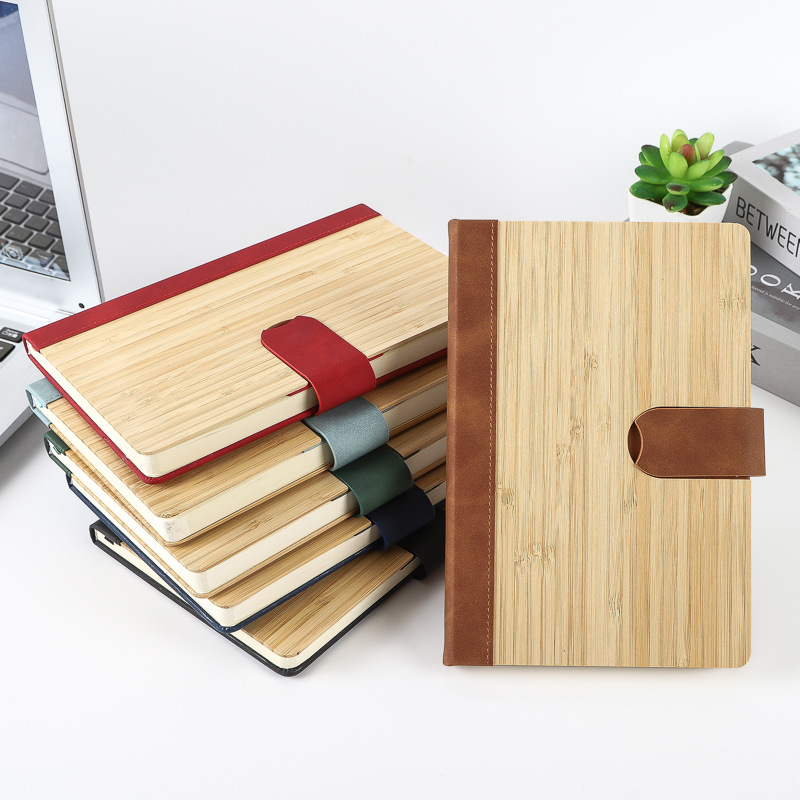 A5 Wood Notebook – Eco-Friendly Promotional Gift