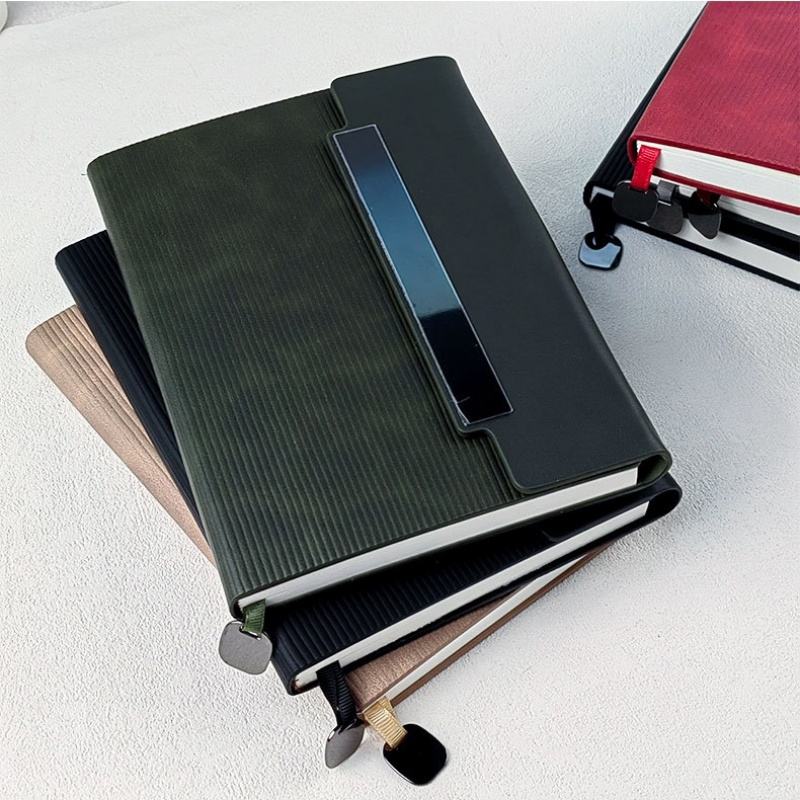 Hardcover PU Leather A5 Notebook for Promotional Gifts