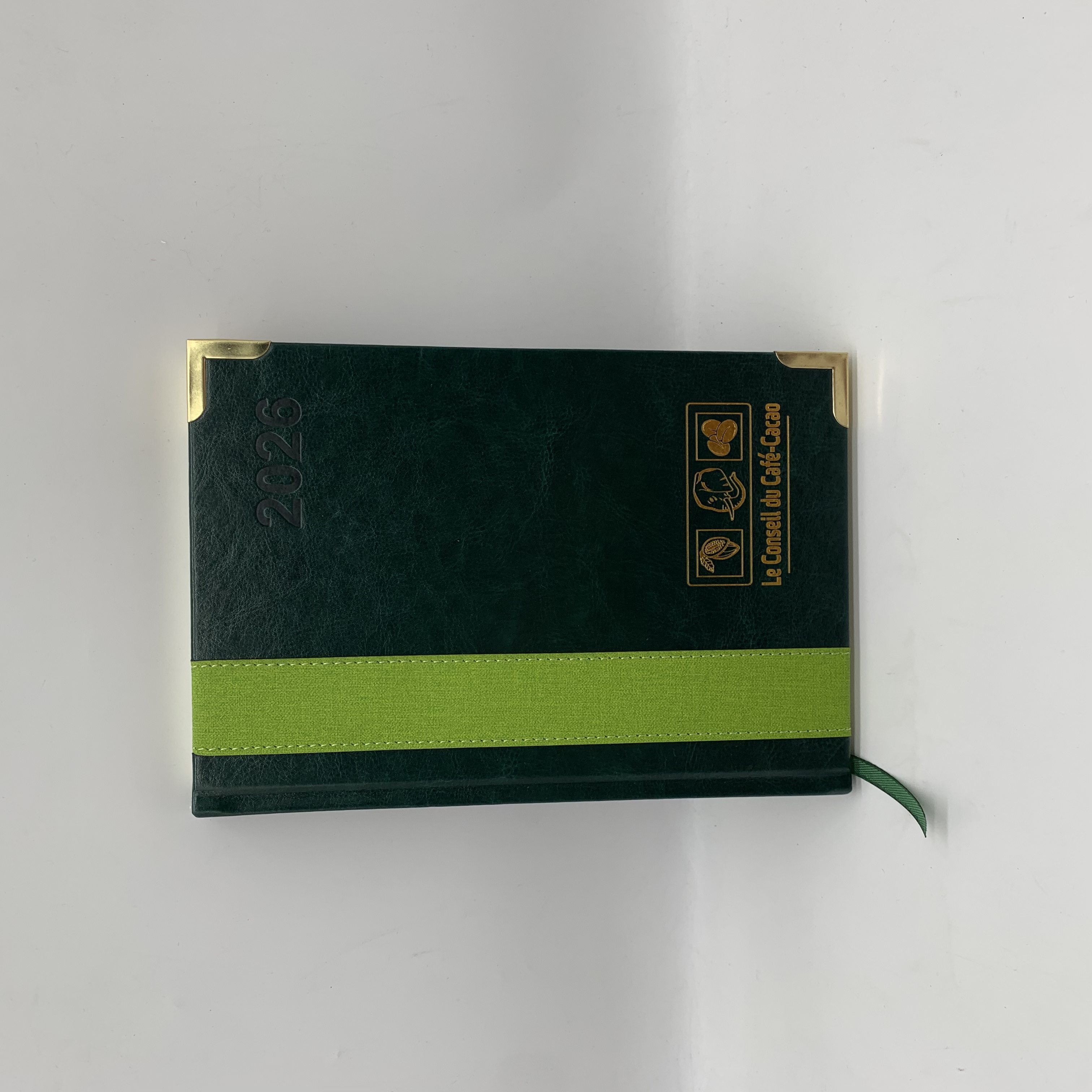 PU Leather Notebook with Metal Edge – A5 Promotional Gift