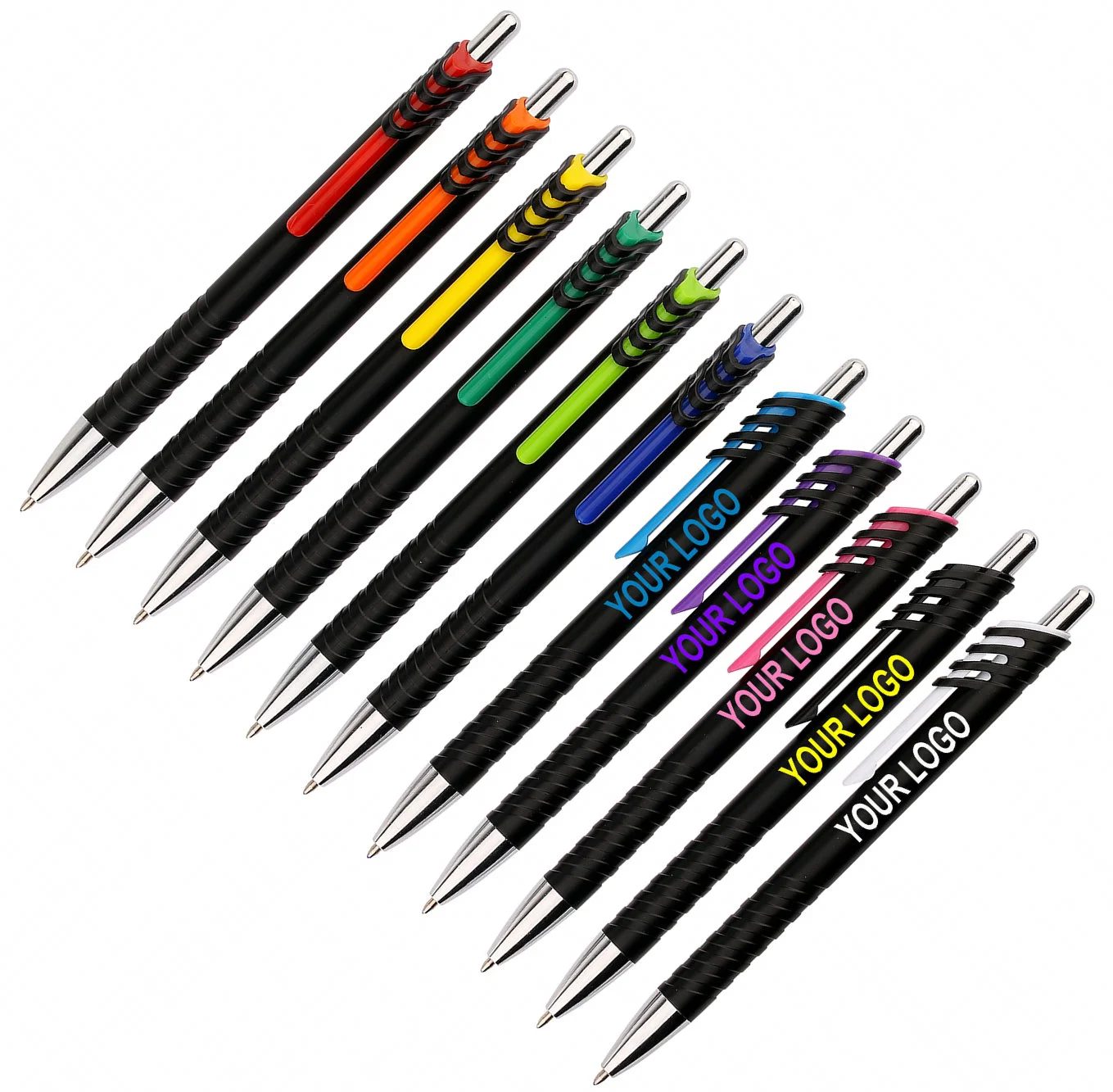 Black ball pen with 1.0 black or blue ink