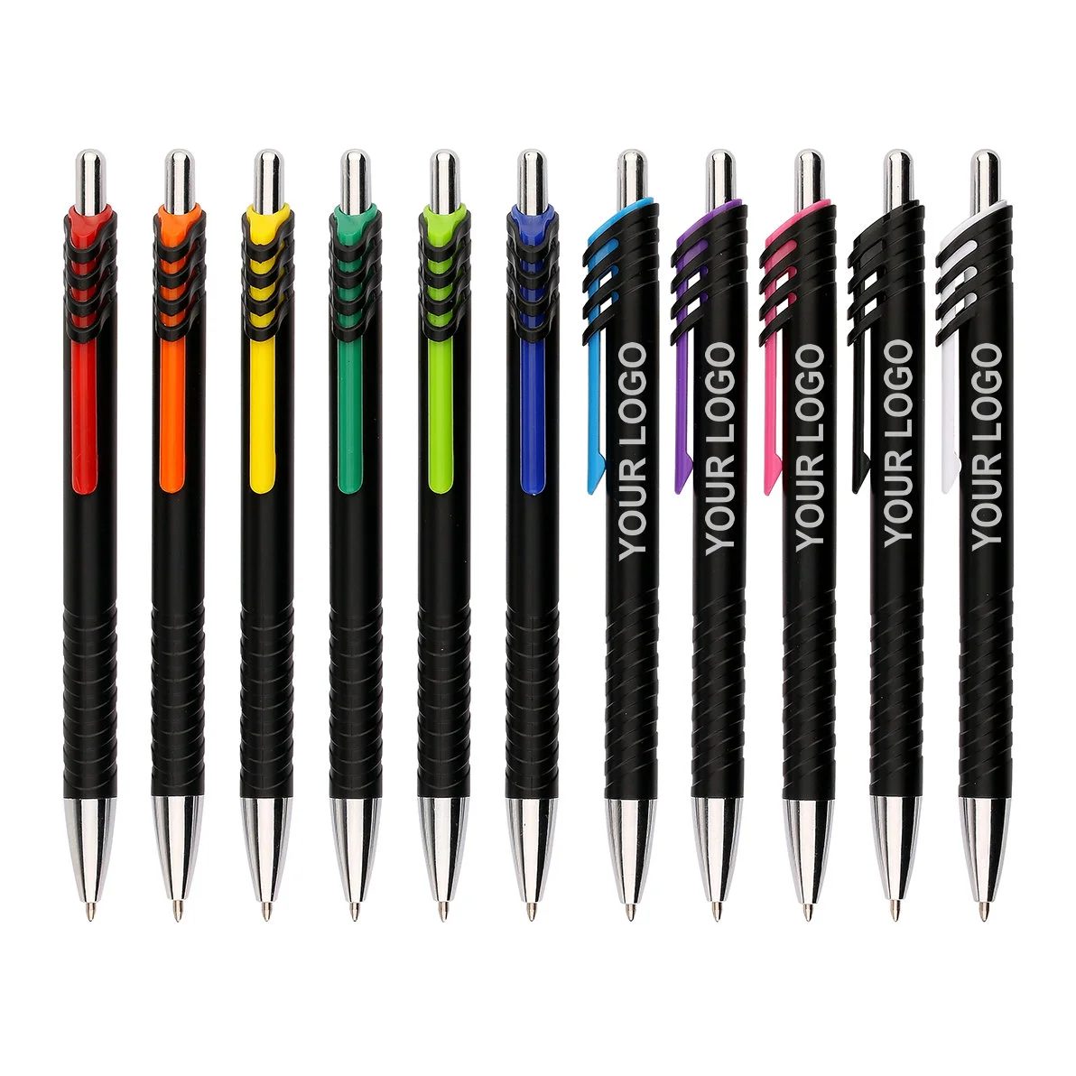 Black ball pen with 1.0 black or blue ink gallery 2