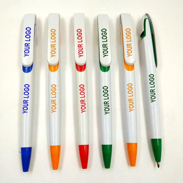cheap wide clip retractable ball pen gallery 2