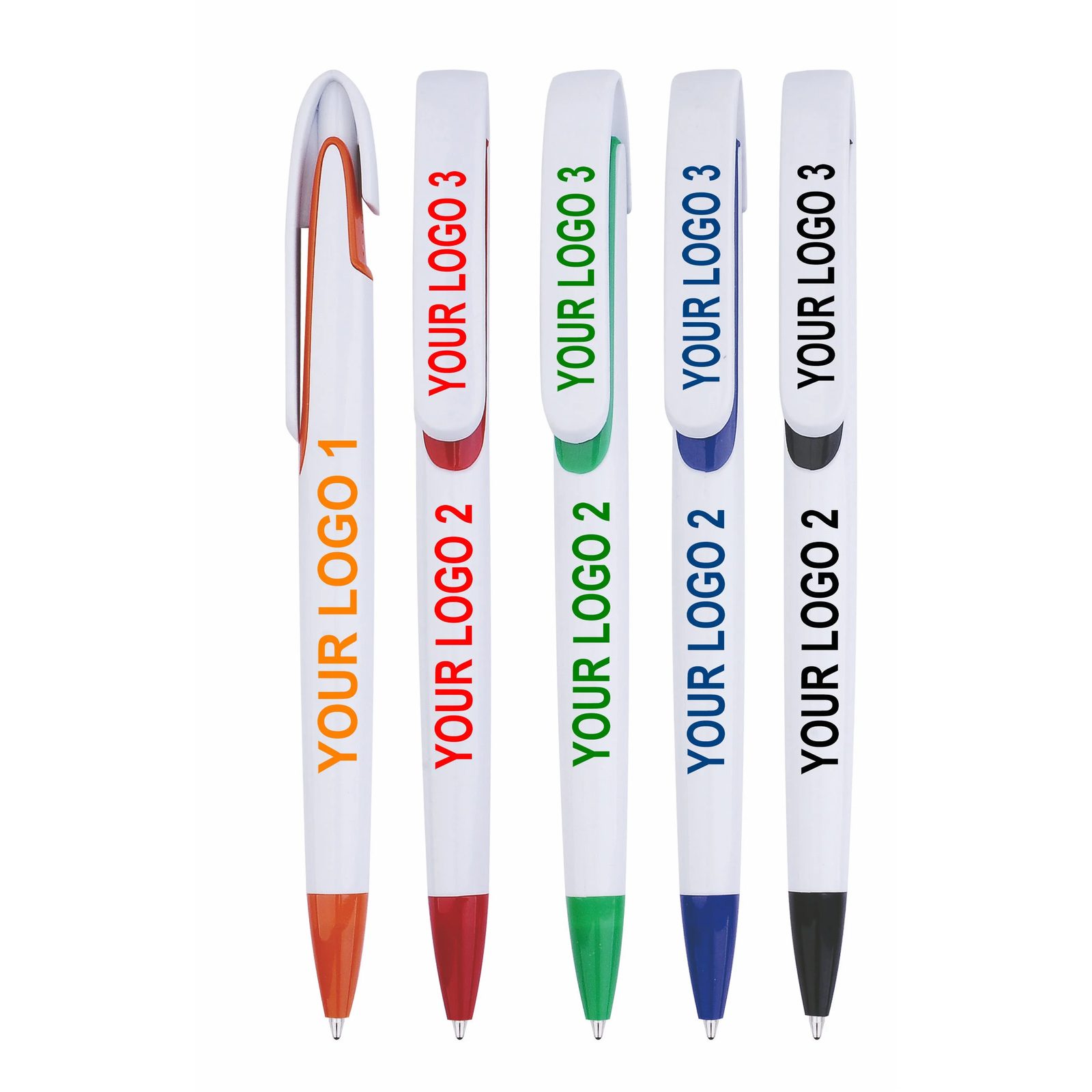 cheap wide clip retractable ball pen gallery 4