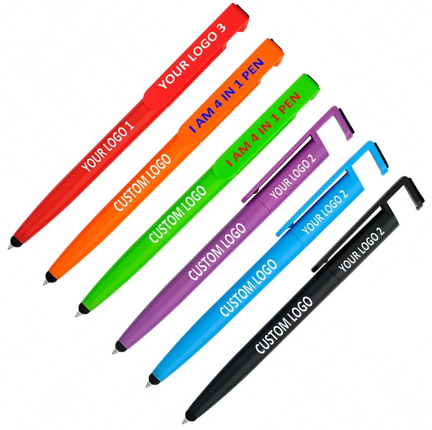 in 1 Stylus ball pen with Stands and Screen wrap gallery 1