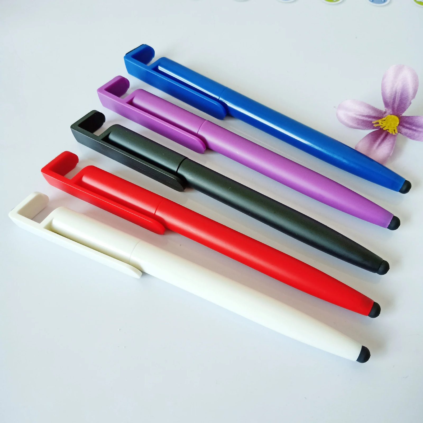 in 1 Stylus ball pen with Stands and Screen wrap gallery 2