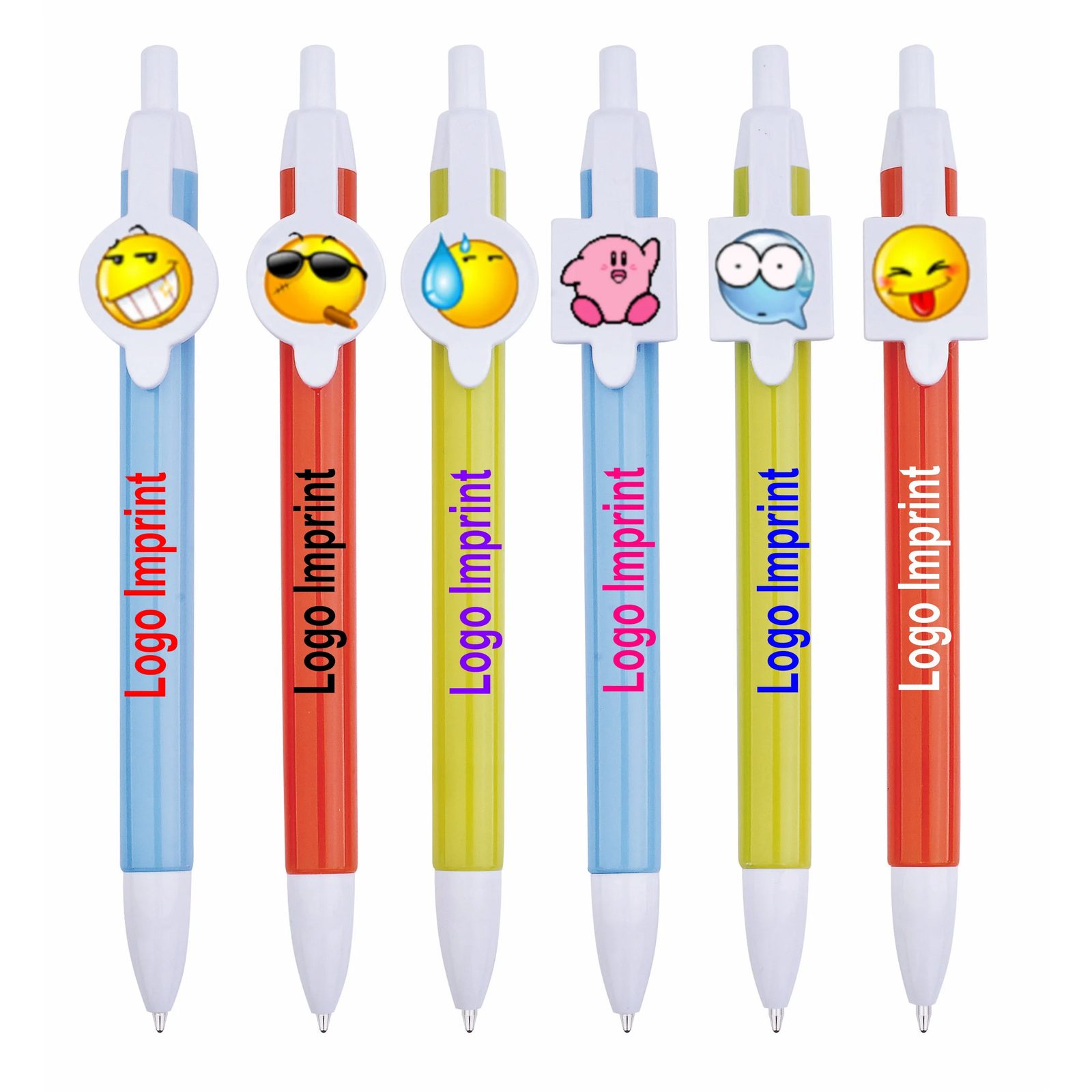 customized clip ball pen with 1.0 black or blue gallery 1
