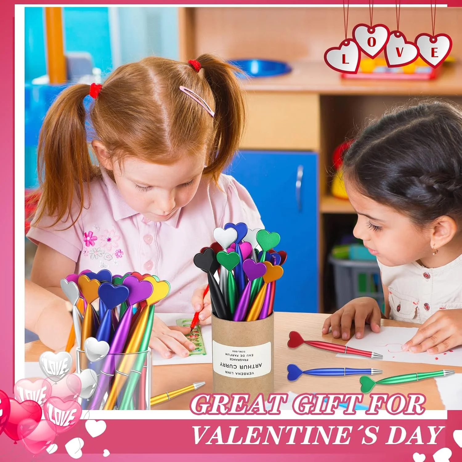 Heart Shape ball pen gallery 5