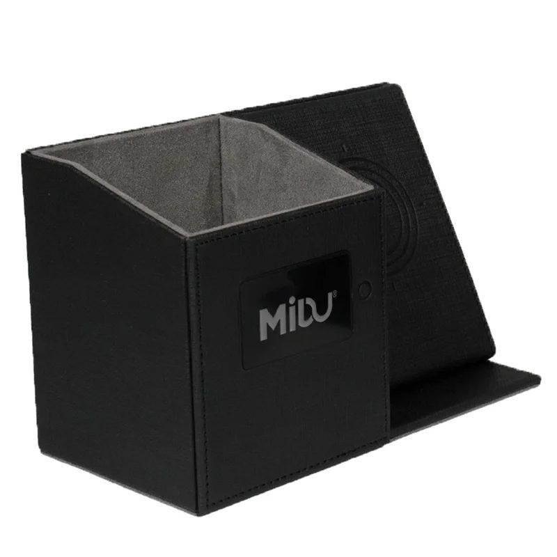 LED logo Pen Holder with Wireless Charger gallery 4