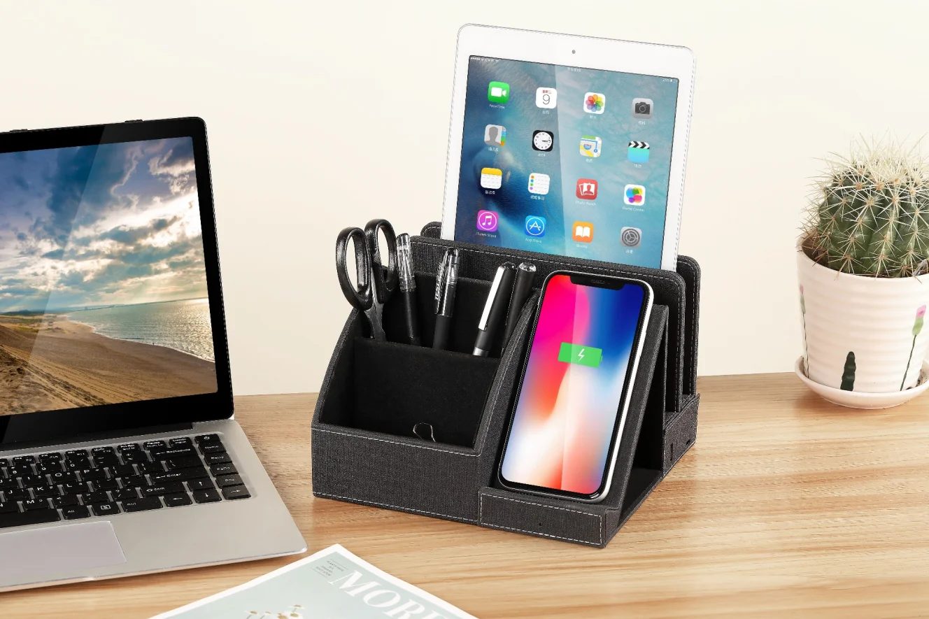 wireless charger pen holder 15W gallery 5