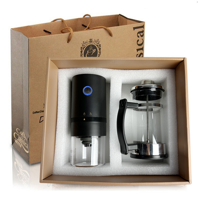Electronic coffee Grinder Gift Set